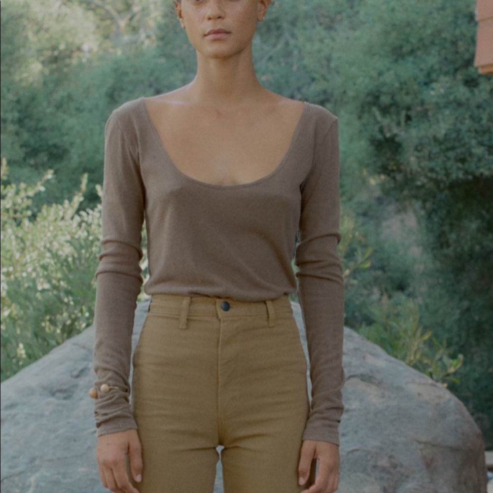 Ozma Jane B raw silk tee